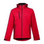 Softshell C/Capuz THC Zagreb 95%Pol. 4%Elas. 280Grs.
